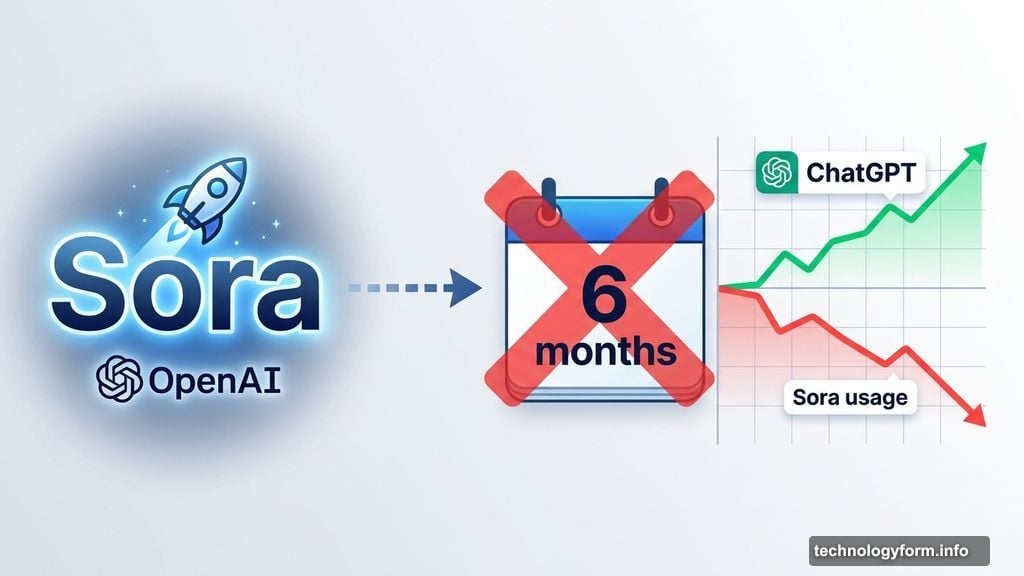 OpenAI pulled the plug on Sora after just six months