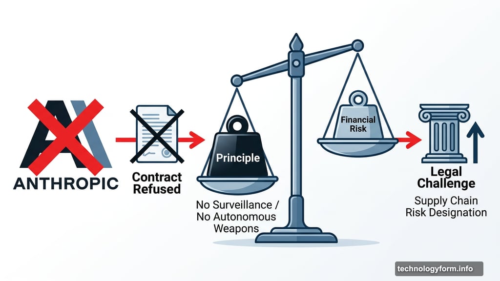 Anthropic refused DoD deal pledging court challenge over surveillance guardrails