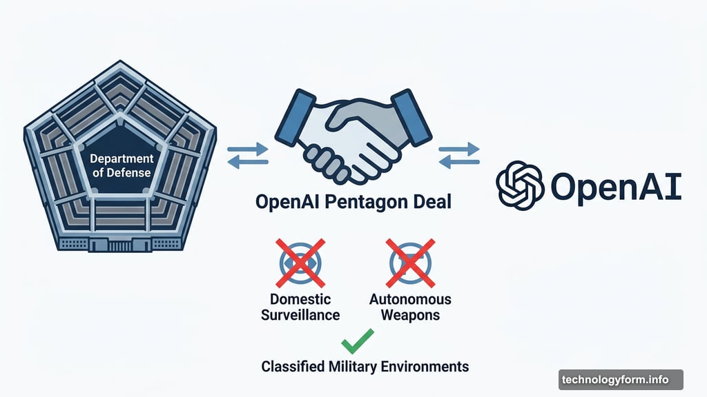 OpenAI Pentagon deal allowing AI in classified military environments