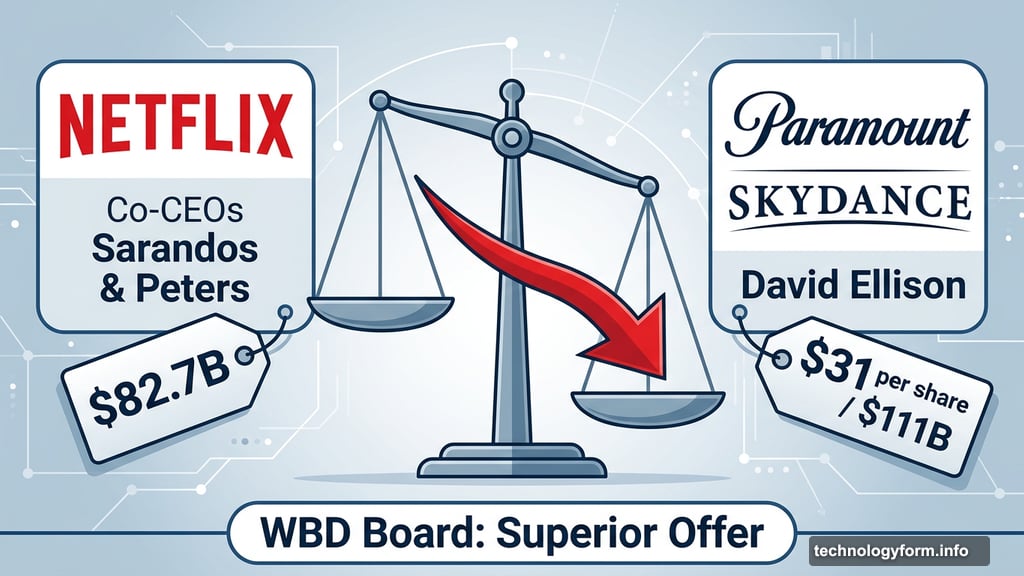 Paramount Skydance outbids Netflix with $111 billion superior offer