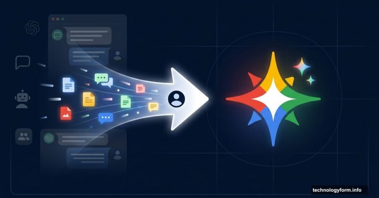Chat history and profile data flowing into Google Gemini from competitors