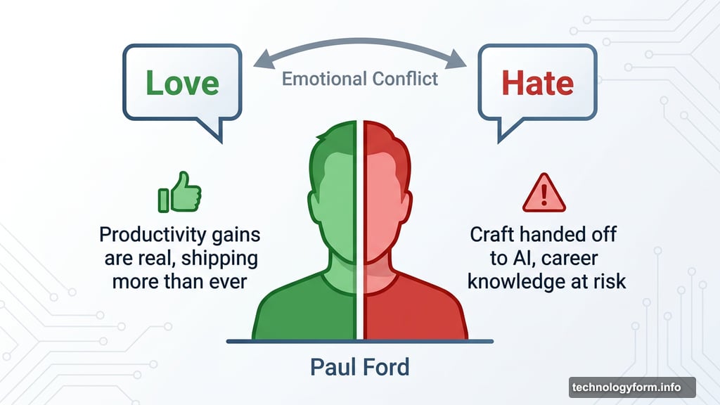 Paul Ford loves and hates AI vibe coding at the same time