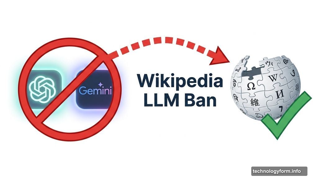 Wikipedia officially banned ChatGPT and Google Gemini generated content