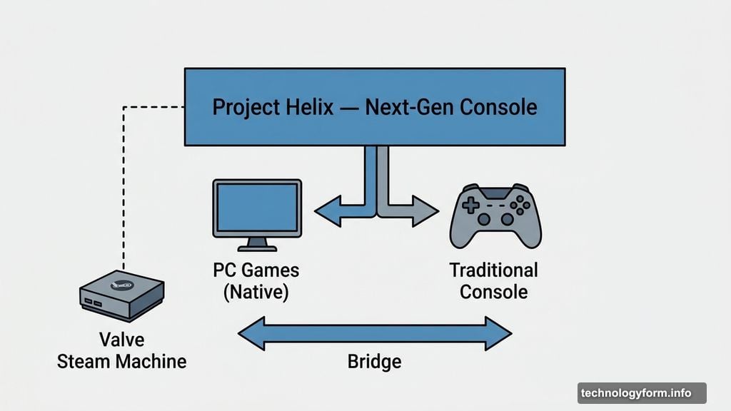 Project Helix bridges traditional console gaming and PC games natively