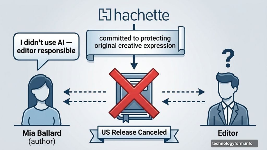 Hachette canceled US release as Ballard blamed editor for AI content