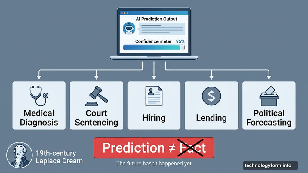 AI predictions drive consequential decisions from sentencing to medical diagnosis
