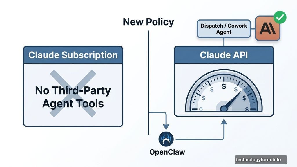 Anthropic pricing change forces OpenClaw users onto consumption-based API