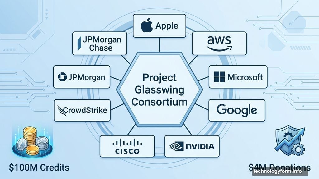 Project Glasswing consortium unites Apple, AWS, Microsoft, Google, and Cisco