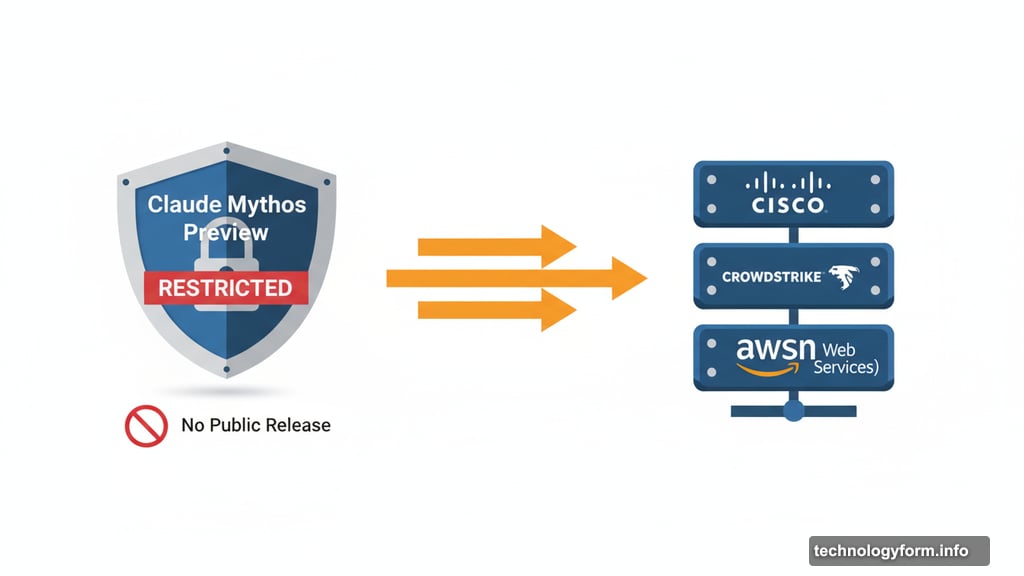 Claude Mythos Preview shared selectively with Cisco CrowdStrike and AWS