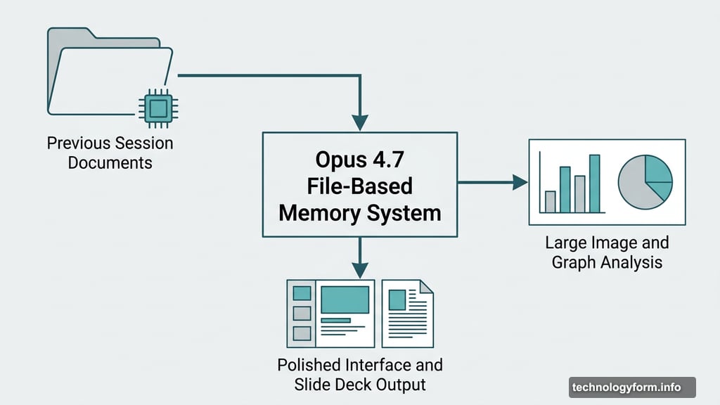 Opus 4.7 upgrades memory system image analysis and polished document output