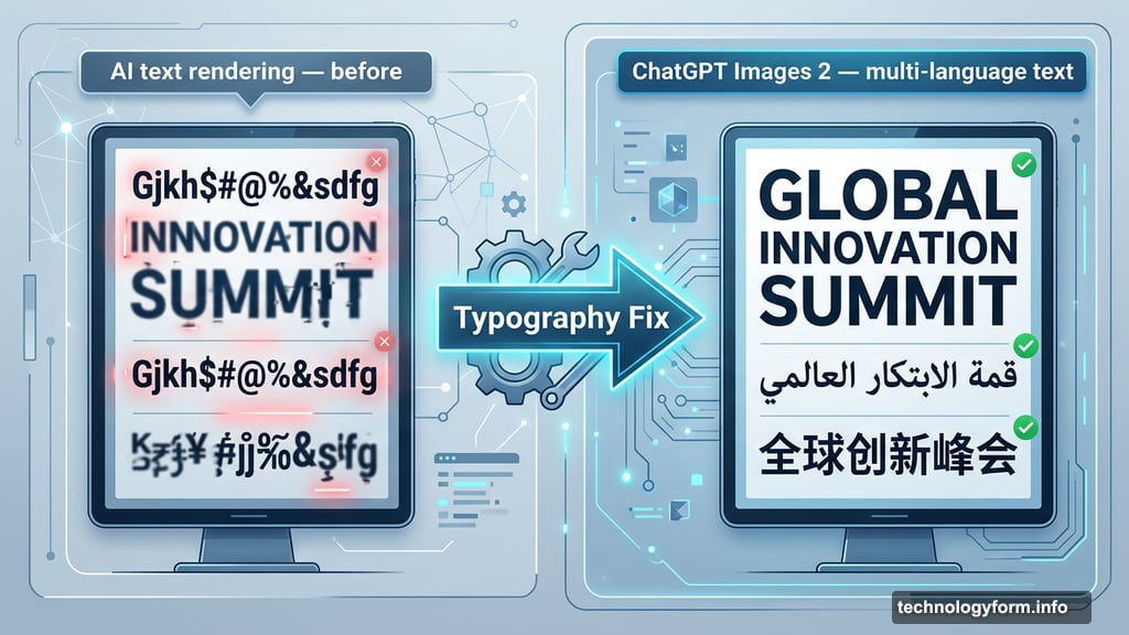 ChatGPT Images 2 fixes AI typography and multi-language text rendering