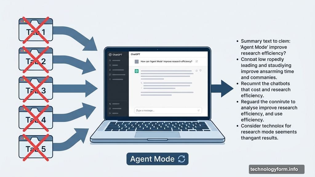 ChatGPT Agent Mode replaces twelve browser tabs with one conversational interface