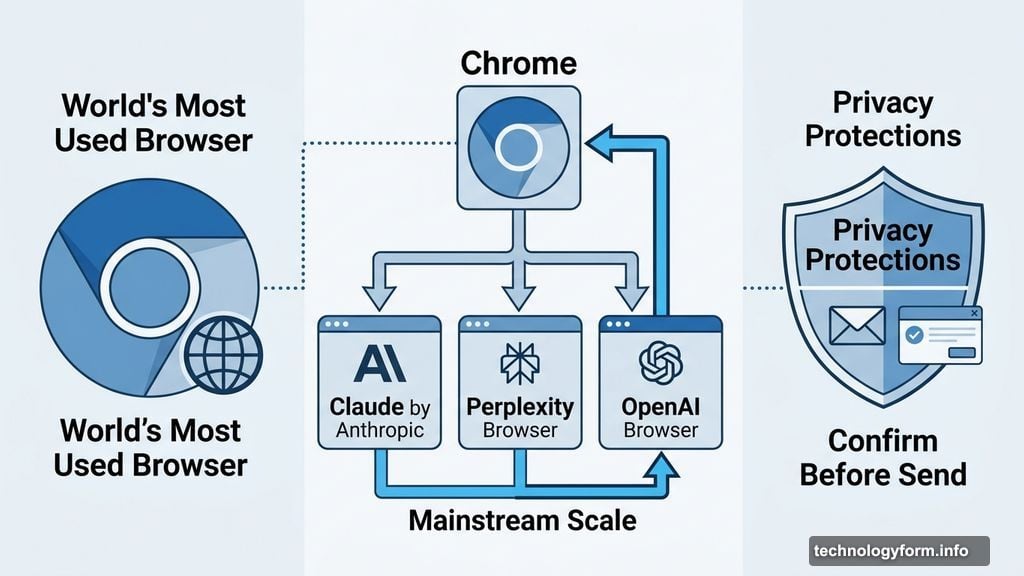 Chrome brings AI task automation to massive audience with built-in safety protections