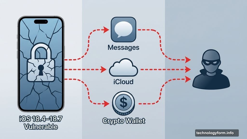 DarkSword accesses messages, iCloud content, and cryptocurrency wallets on vulnerable iPhones