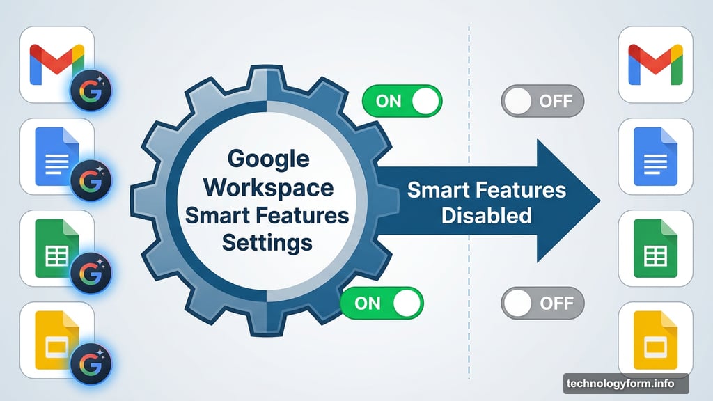 Turning off Google Workspace smart features removes AI from Gmail, Docs