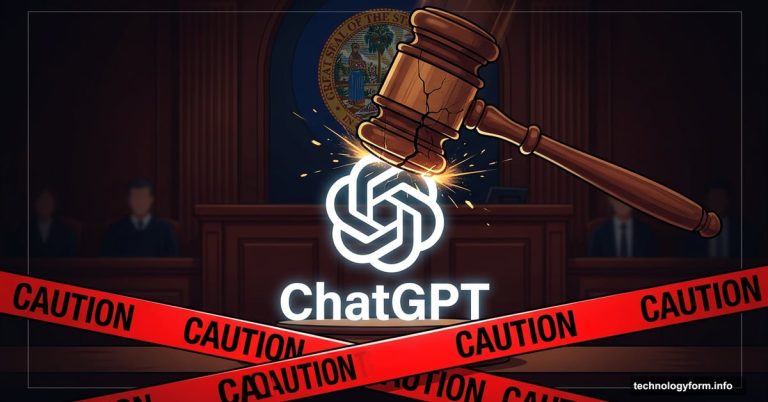 ChatGPT logo struck by gavel amid Florida criminal investigation