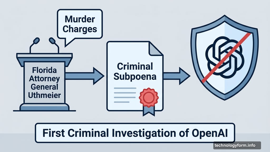 Florida Attorney General pursues criminal investigation subpoenaing OpenAI
