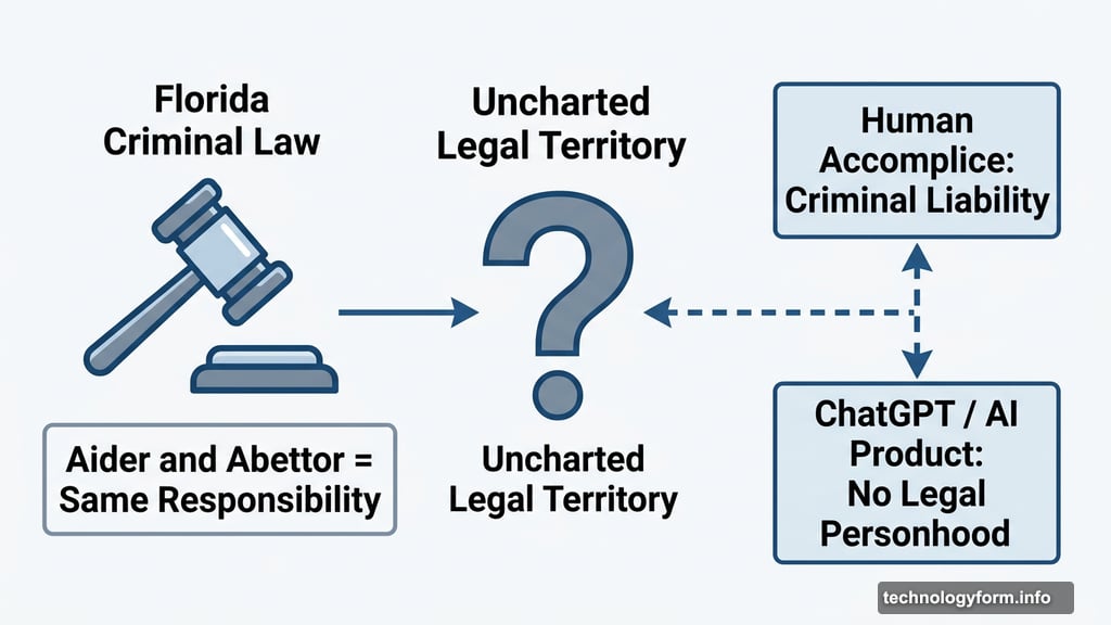 AI criminal liability enters uncharted legal territory under Florida law