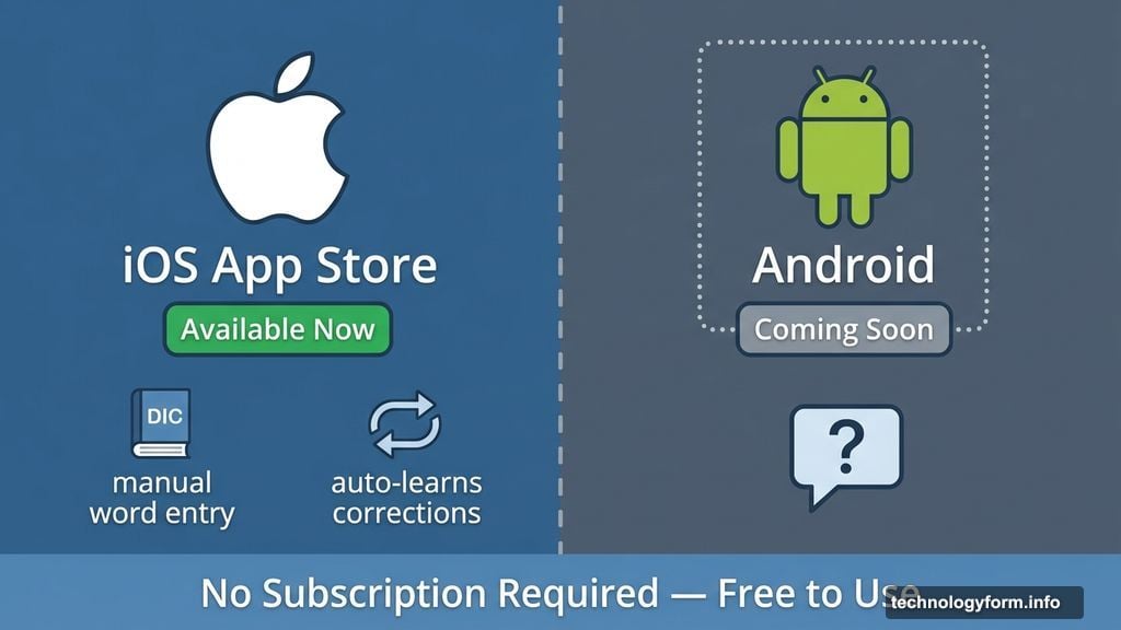 iOS app available now with Android integration coming in the future