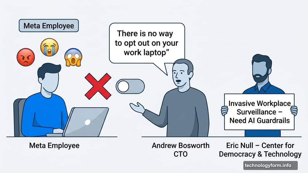 Employees react with shock as CTO confirms no opt-out from surveillance
