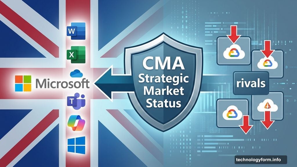 CMA assigns Strategic Market Status forcing intervention in Microsoft operations