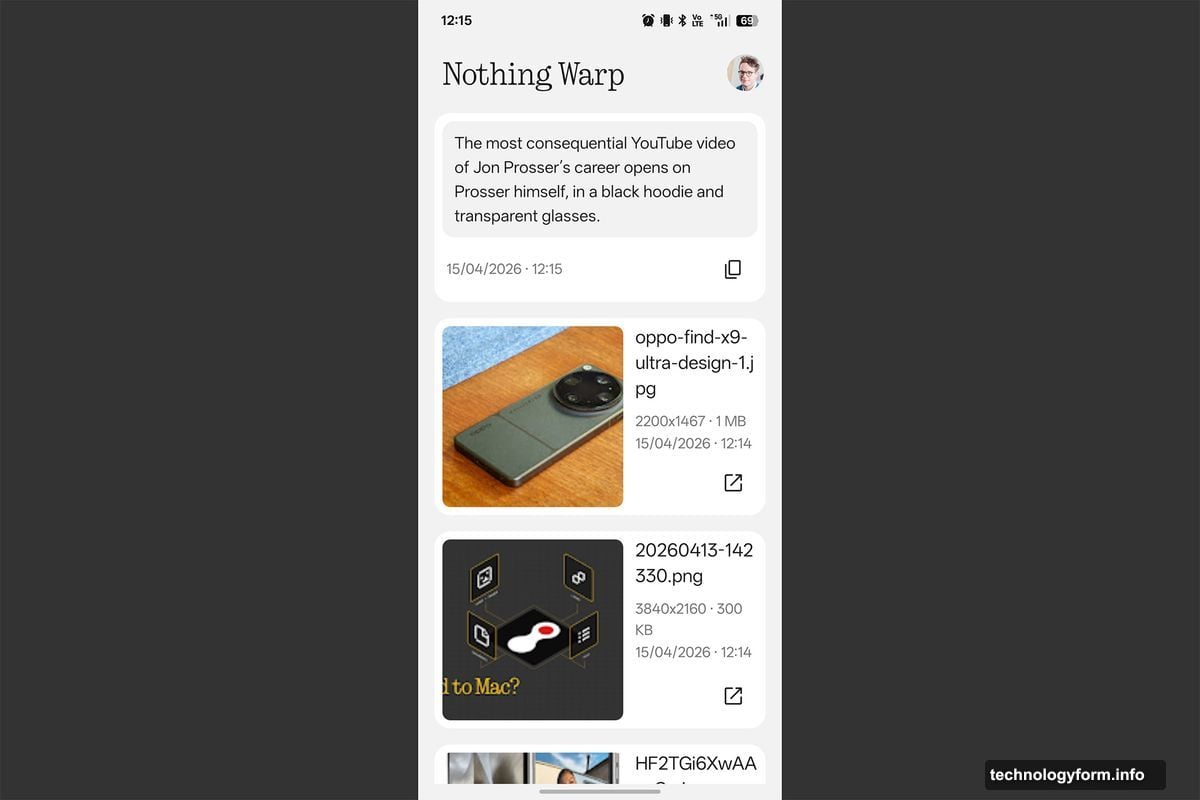 Warp uses Google Drive backend keeping data within Google infrastructure