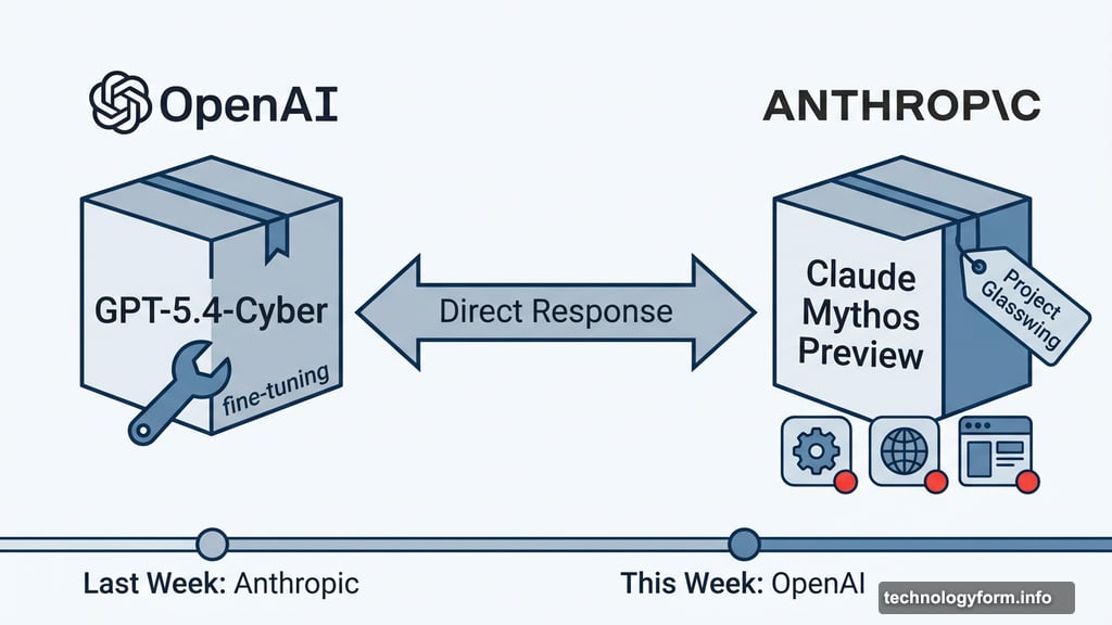 OpenAI GPT-5.4-Cyber responds directly to Anthropic Project Glasswing announcement