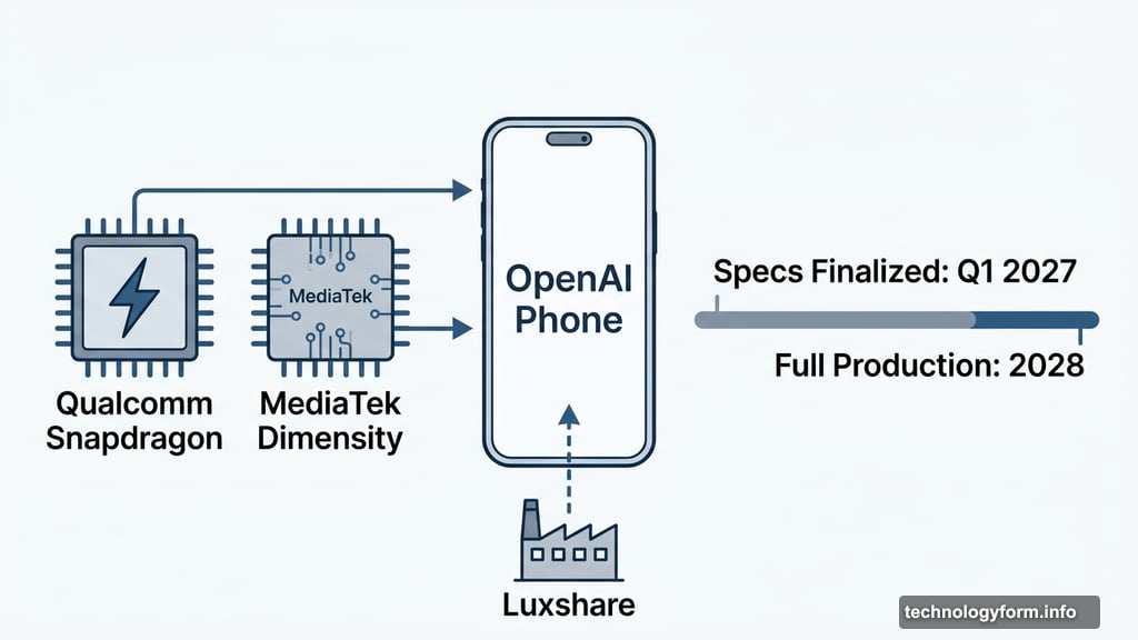 Qualcomm Snapdragon and MediaTek Dimensity chips power OpenAI phone