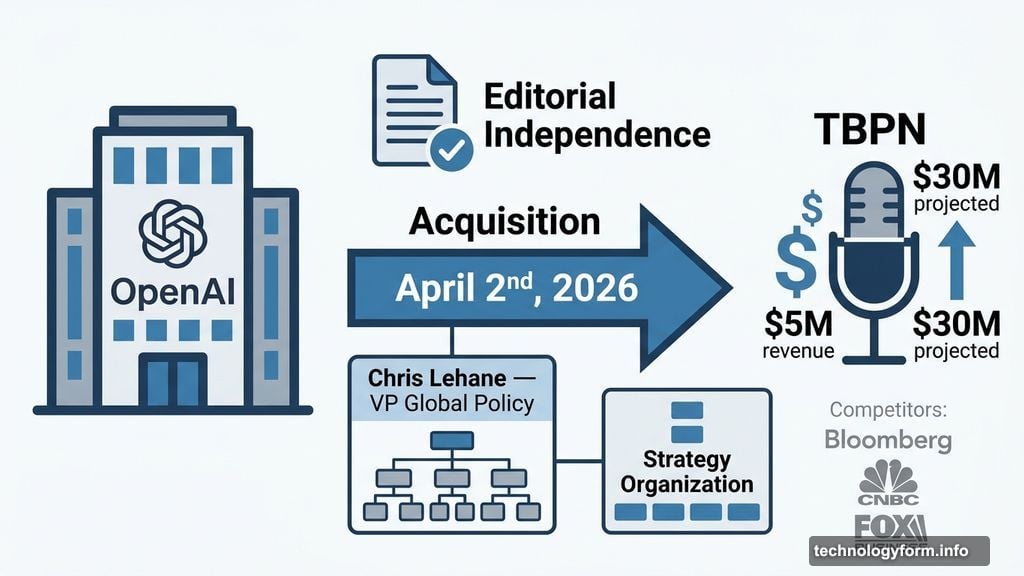 OpenAI acquires TBPN retaining editorial independence under Strategy organization