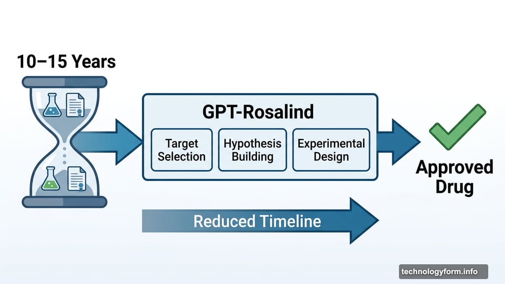 GPT-Rosalind targets drug discovery timeline of 10 to 15 years