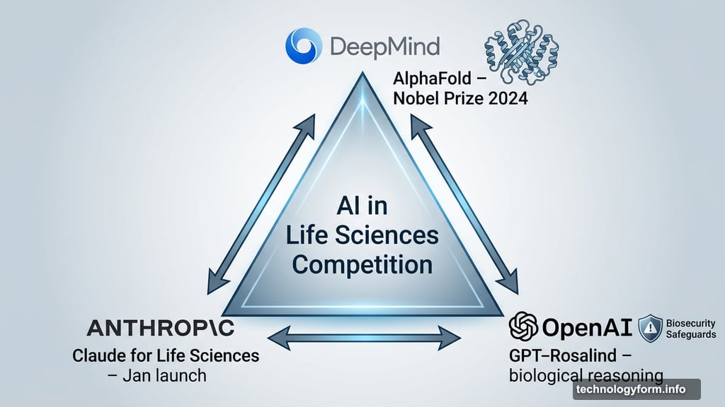 OpenAI GPT-Rosalind enters competitive field alongside AlphaFold and Claude