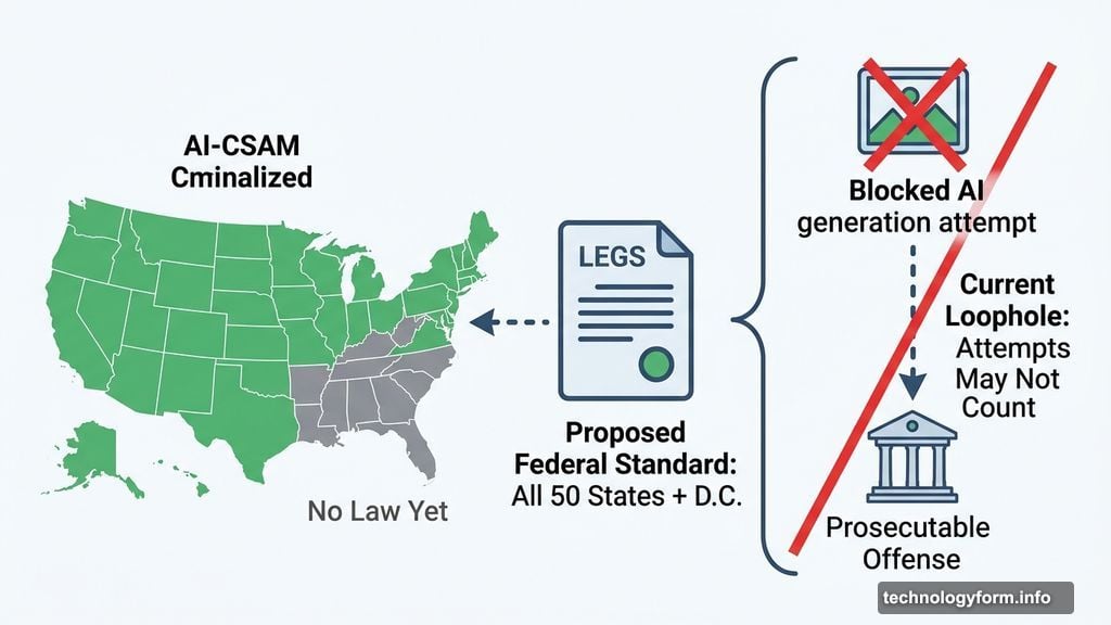 Blueprint pushes all 50 states to criminalize AI-generated CSAM attempts