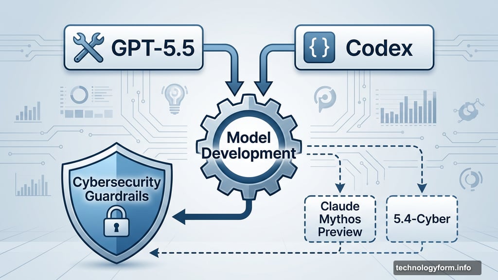 OpenAI used GPT-5.5 and Codex to build the model itself