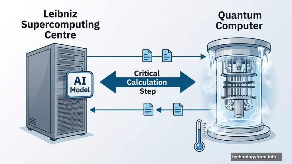 AI model connected to quantum computer at Leibniz Supercomputing Centre