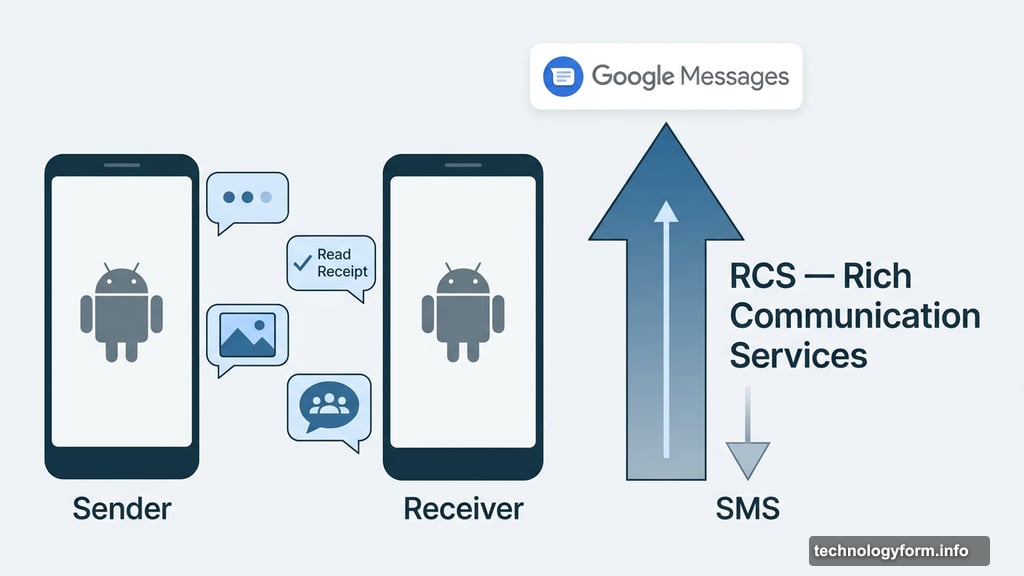 RCS upgrade brings typing indicators, read receipts, and high-quality media