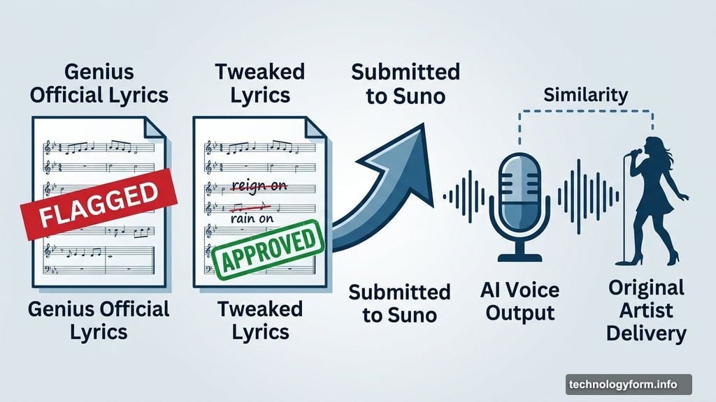 AI voice closely mimics Beyoncé original delivery, clearly recognizable