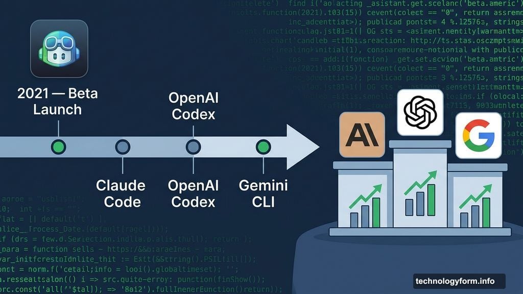 GitHub Copilot launched the AI coding race between Anthropic, OpenAI, Google