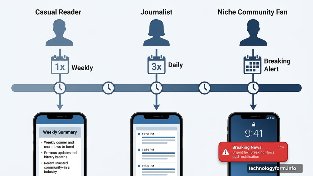Noscroll cadence options weekly digest daily updates and breaking alerts