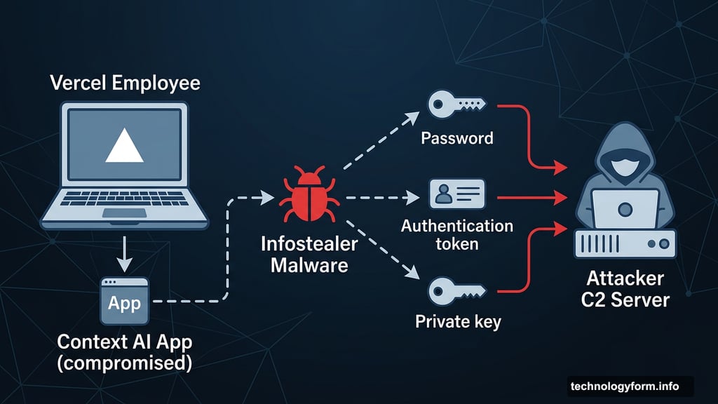 Infostealer malware harvests passwords, tokens, and private keys from employee